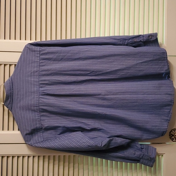 Men's Wrangler Classic Long Sleeve Casual Button Down Shirt - Picture 4 of 6